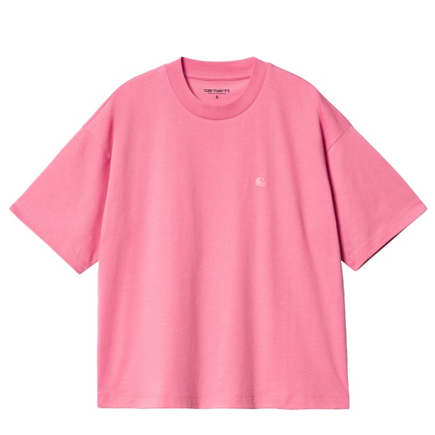 T-shirt Carhartt Wip W S/s Chester Charm Pink