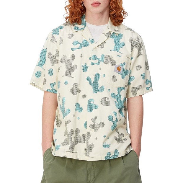 Camisa Carhartt Wip Opus Shirt Print Wax