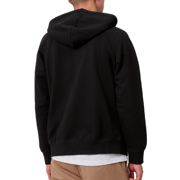 Carhartt Wip Sweat Chase Jacket Black/Gold
