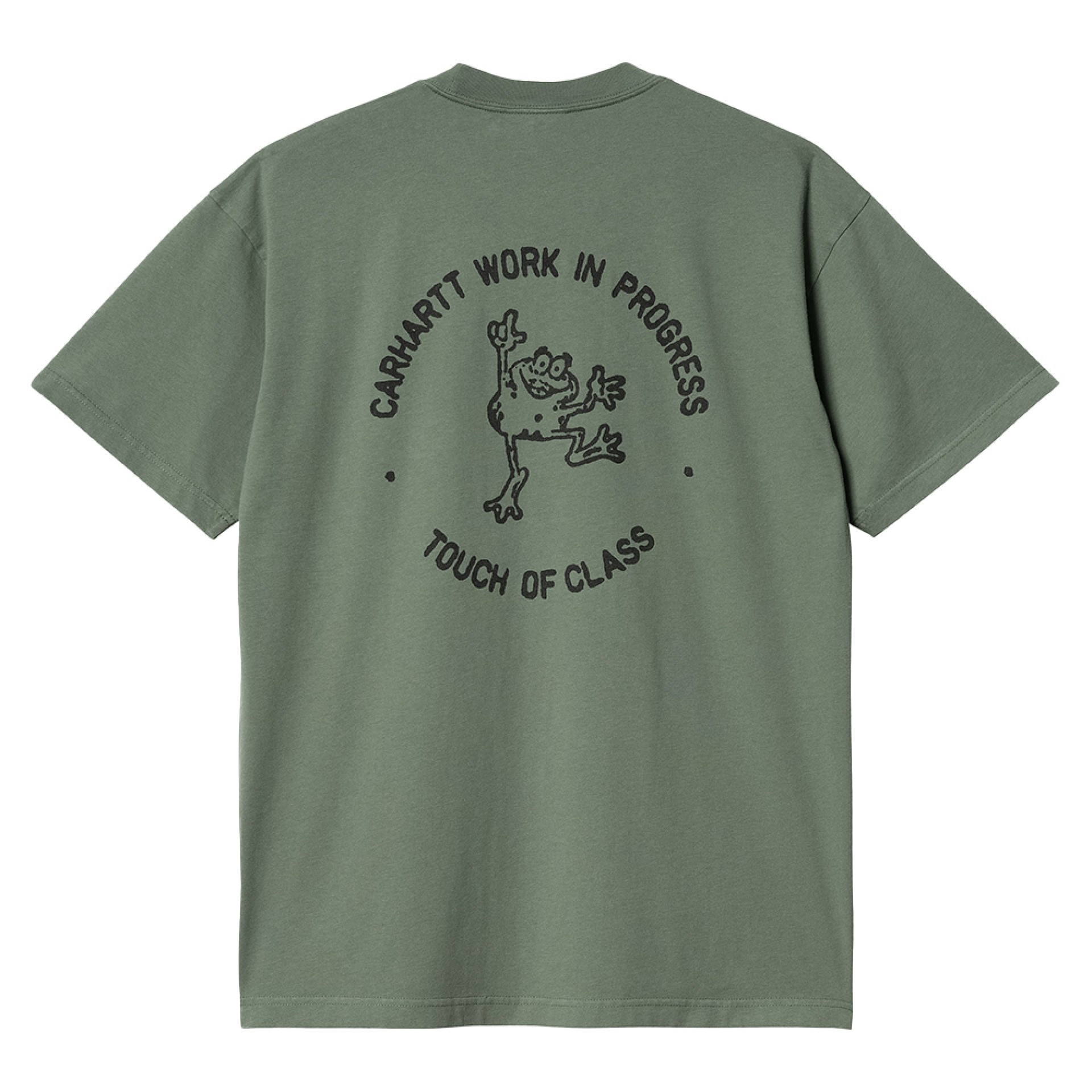 Carhartt Wip T-shirt S/s Stamp Duck Green/