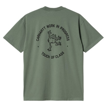 Carhartt Wip T-shirt S/s Stamp Duck Green/