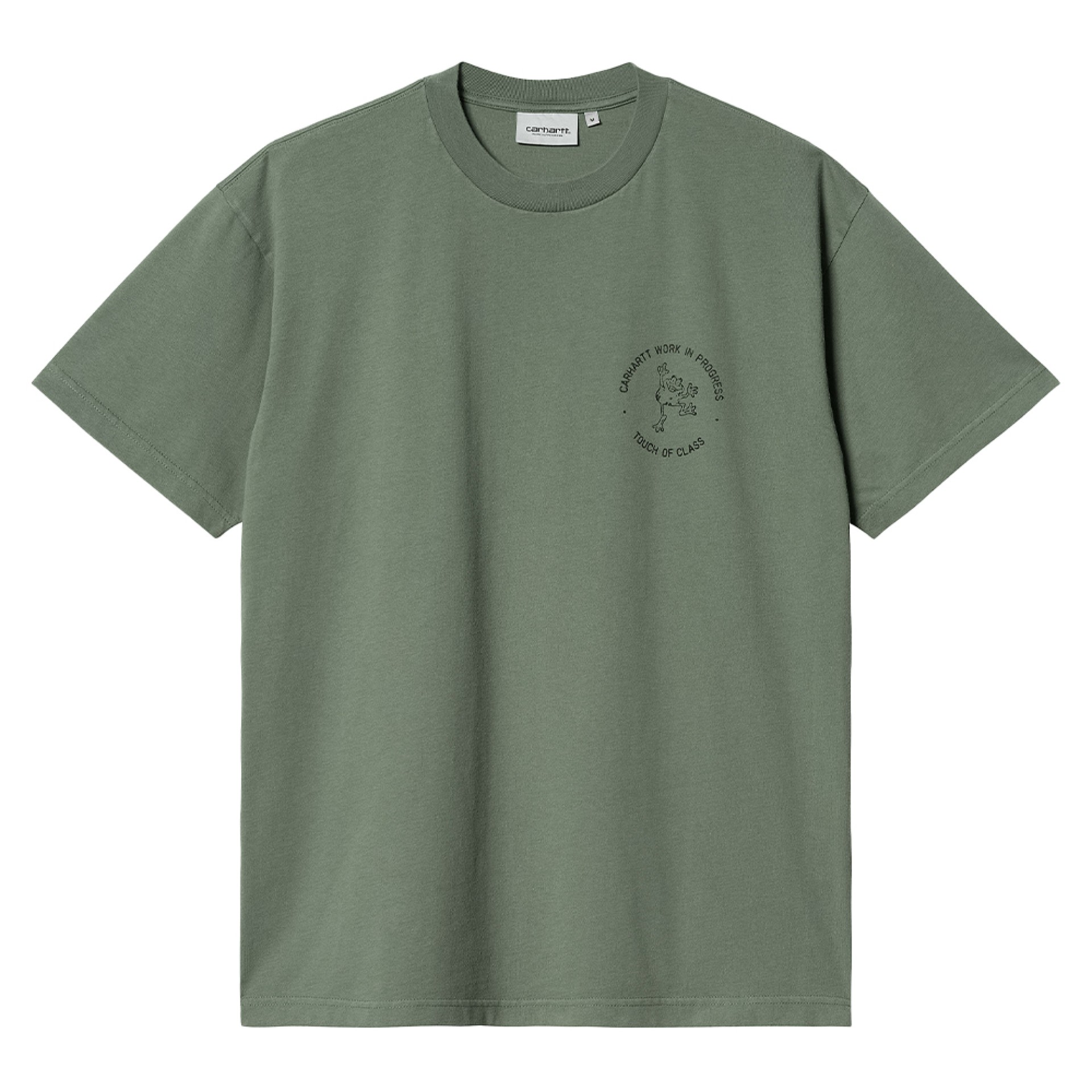 Carhartt Wip T-shirt S/s Stamp Duck Green/