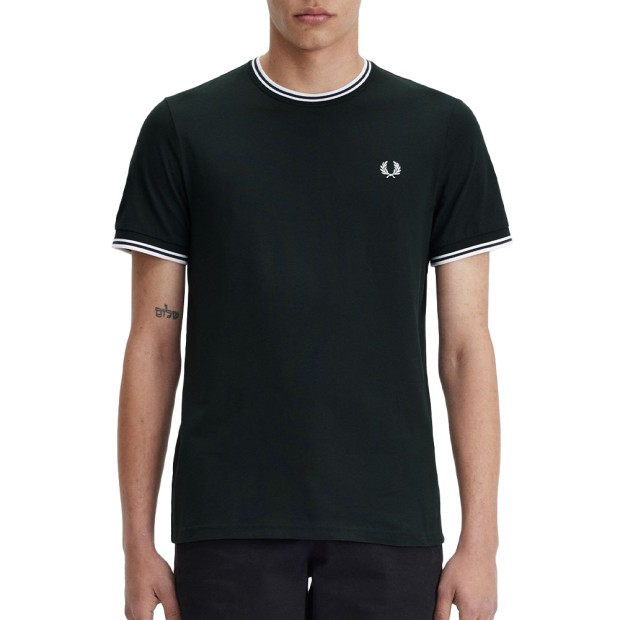 T-shirt Fred Perry T -shirt Twin Tipped Night Gree