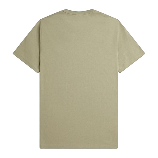 T-shirt Fred Perry T -shirt Crew Neck Warm Grey/br