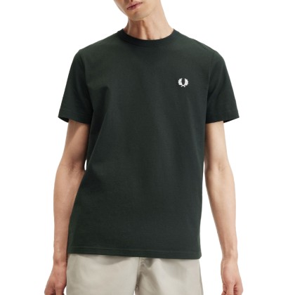 T-shirt Fred Perry T -shirt Crew Neck Night Green