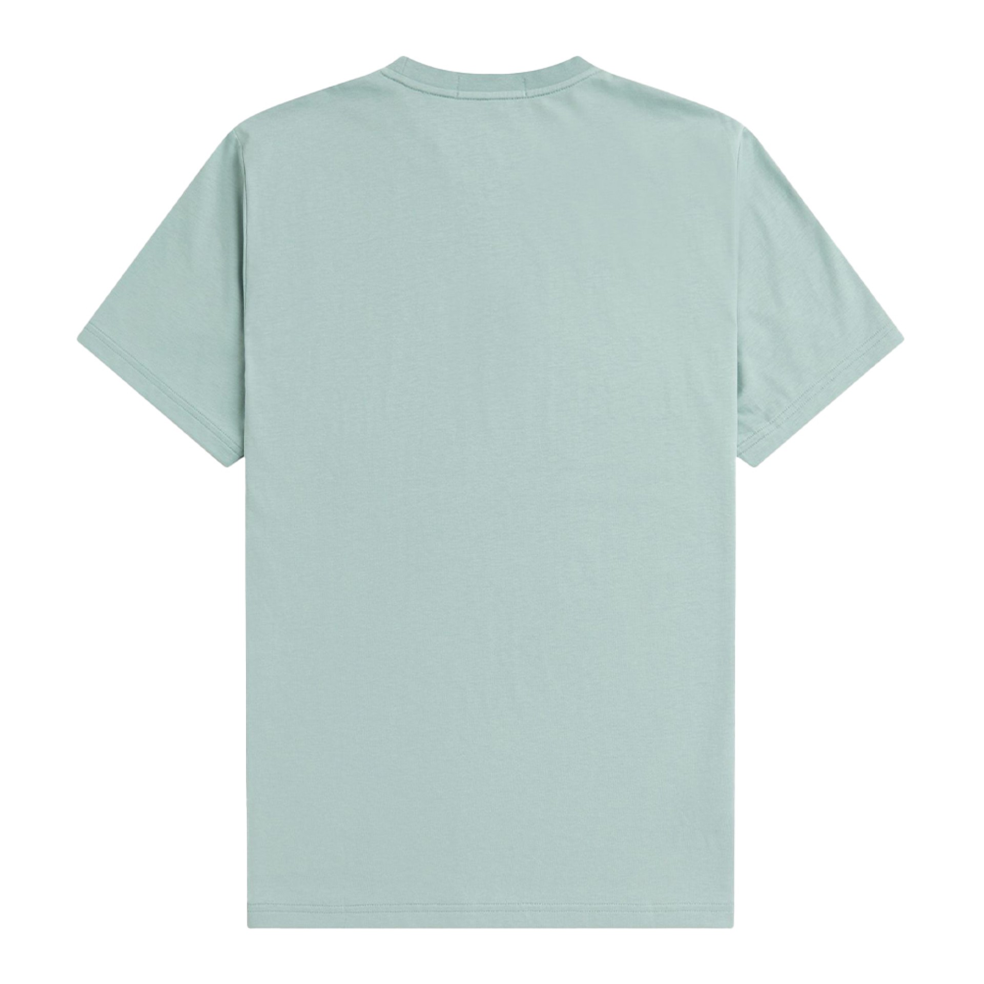 Fred Perry T -shirt Embroidered Silver Blue