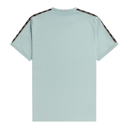 Fred Perry T -shirt Contrast Tape Warm Grey