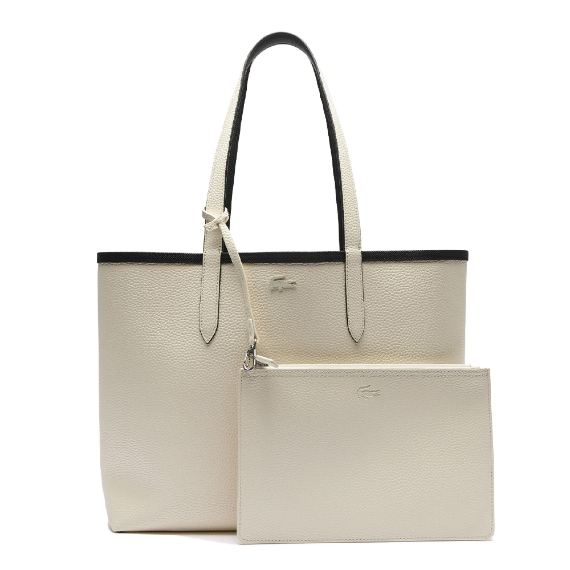 Lacoste Mala Shopping Noir Farine