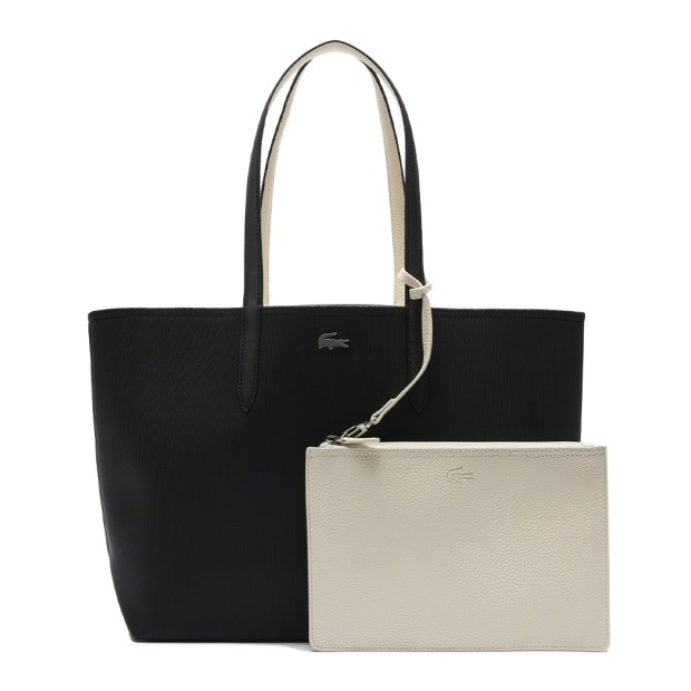 Mala Lacoste Mala Shopping Noir Farine