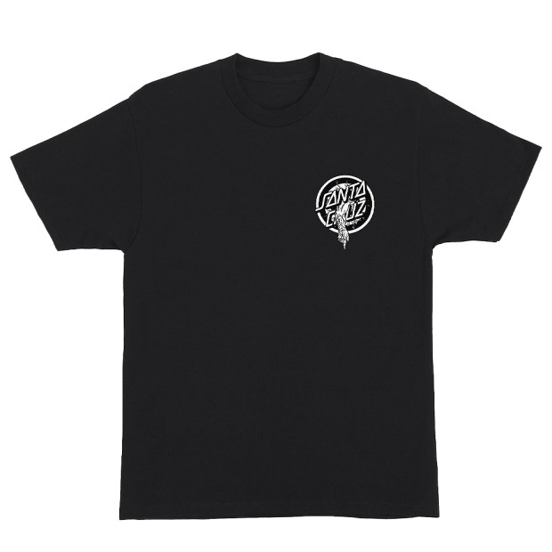 T-shirt Santa Cruz T-shirt Roskopp Evo Black