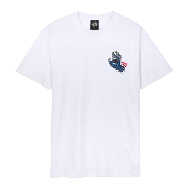 T-shirt Santa Cruz T-shirt Melting Hand White