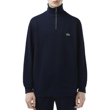 Sweat Lacoste Sweatshirt Sh1927 Blue Marine