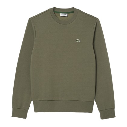 Sweat Lacoste Sweatshirt Sh9608 316 Vert Kaki