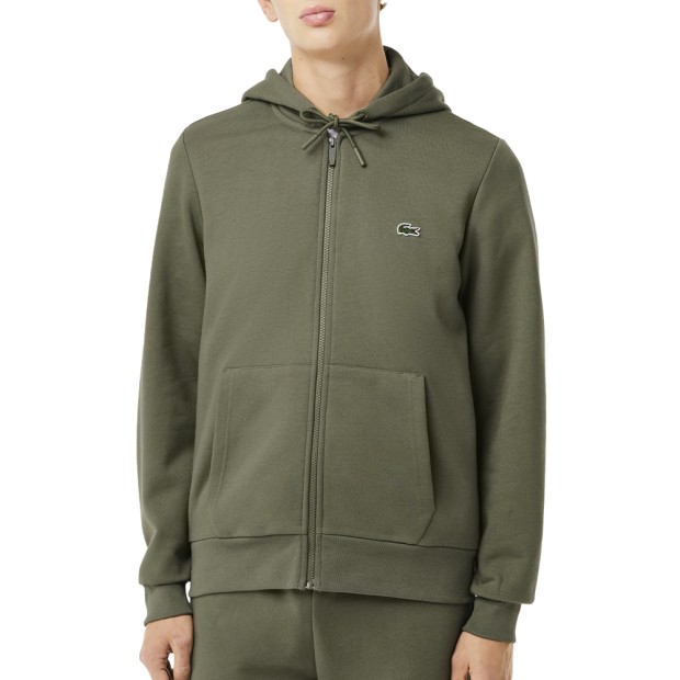 Sweat Lacoste Sweatshirt Sh9626 316 Vert Kaki