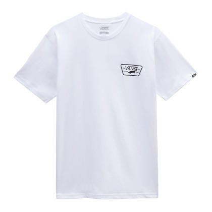 T-shirt Vans T-shirt Full Patch Back Ss Tee White