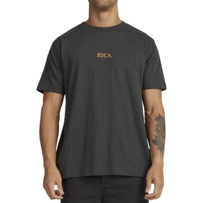 T-shirt Rvca Tshirt Growth Pirate Black