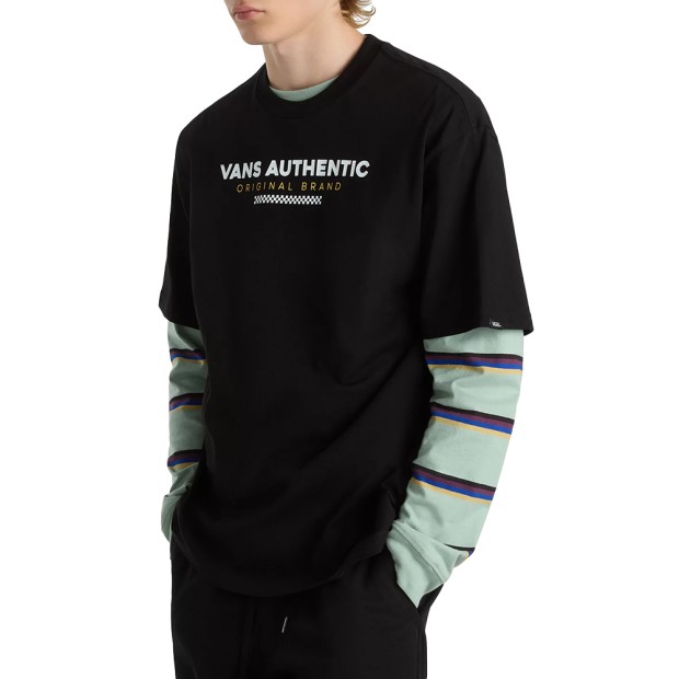 T-shirt Vans T-shirt Sport Loose Fit S/s Tee Black