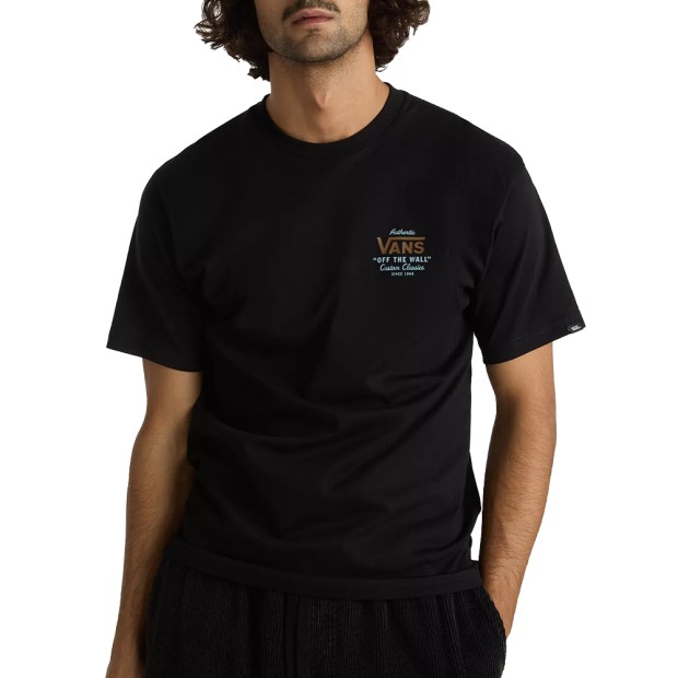 T-shirt Vans T-shirt Holder St Classic Black Antel