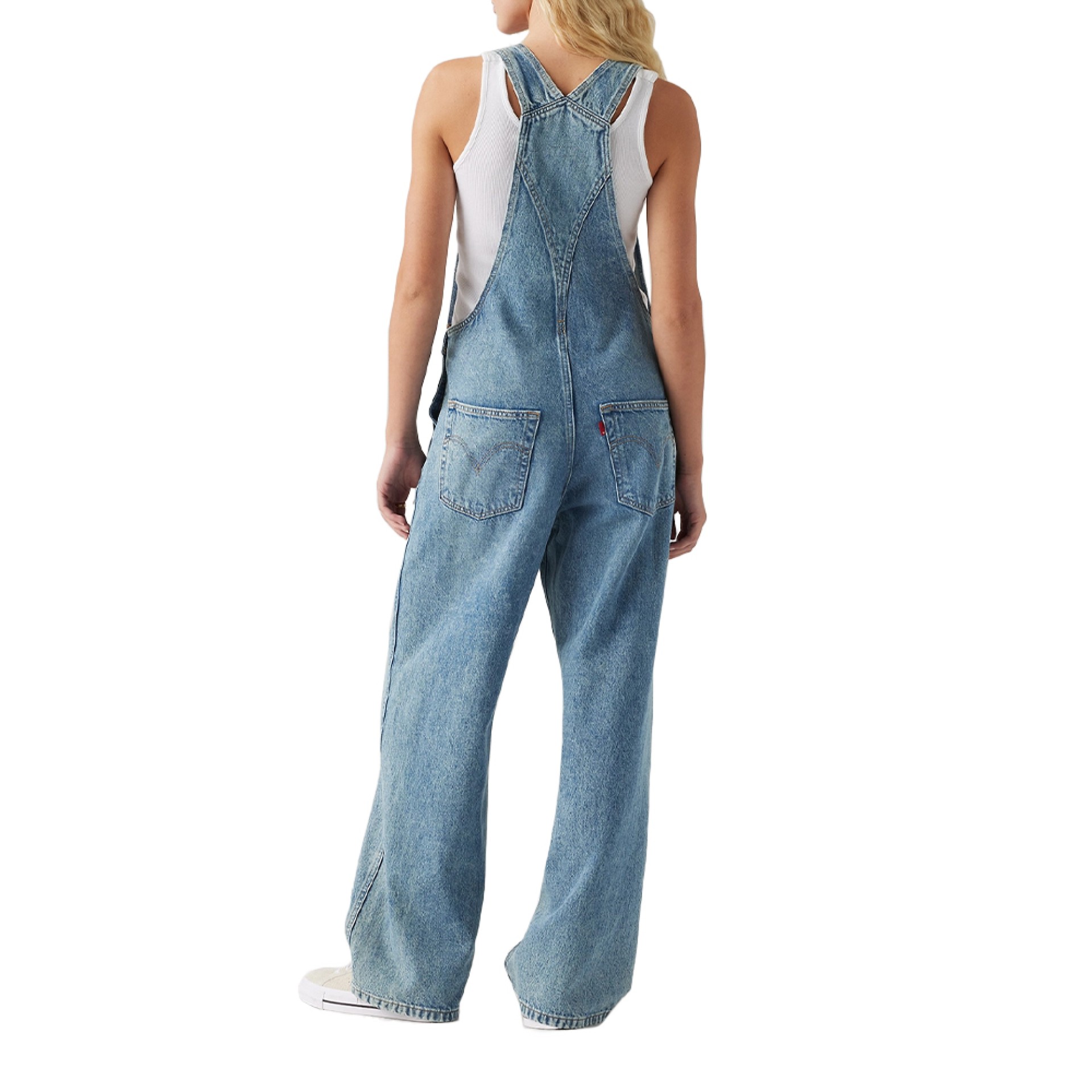 Macacão Levis Jardineira Fl Baggy Overall Lasting
