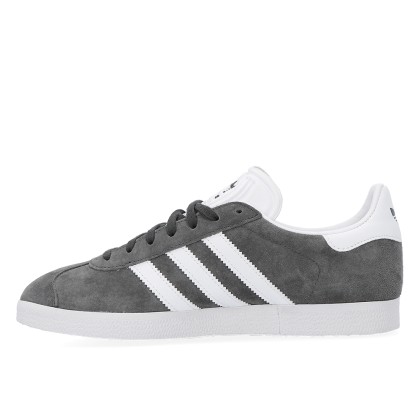 adidas Originals Gazelle Dark Grey Heather / White / Gold Metallic