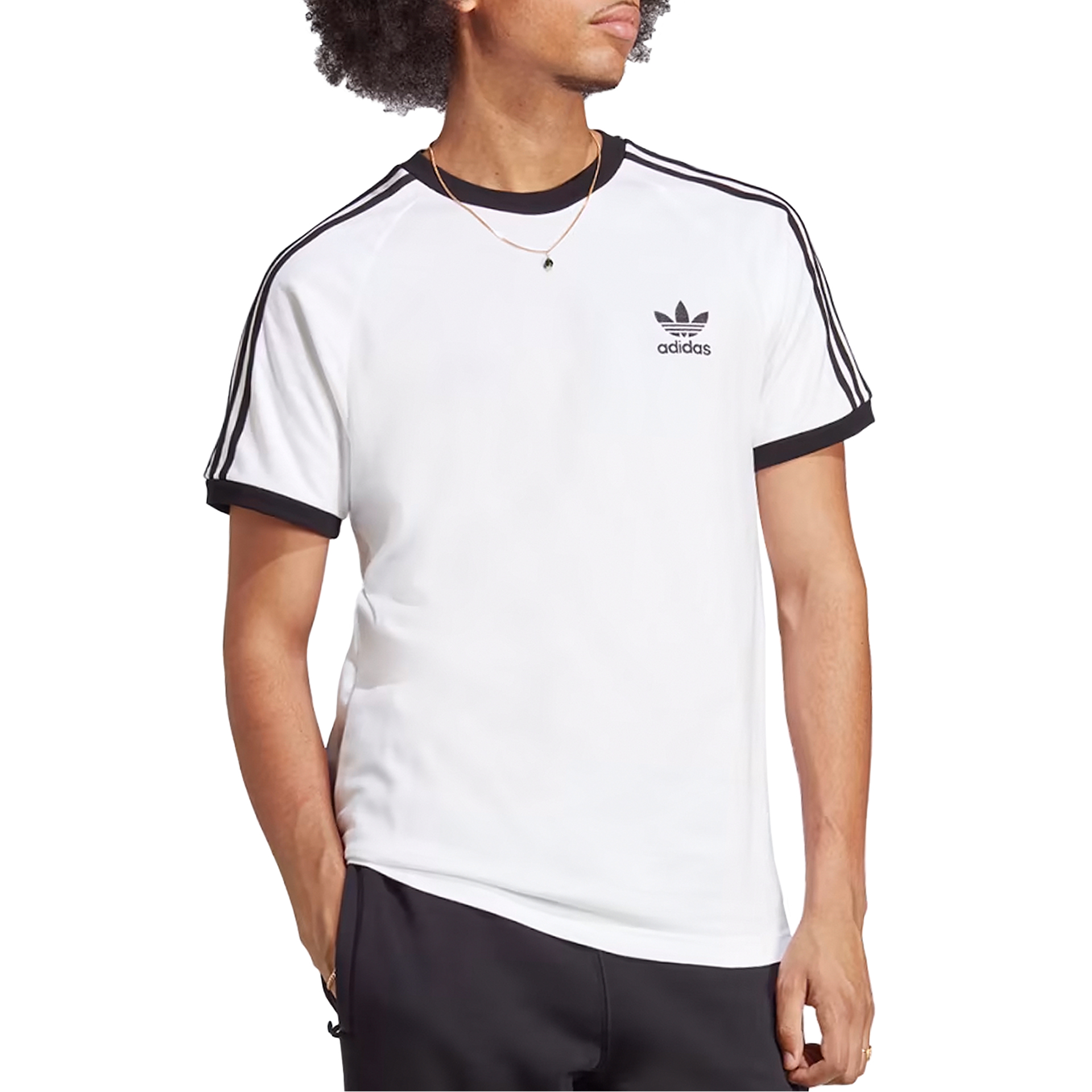 adidas Originals T-Shirt 3-Stripes White
