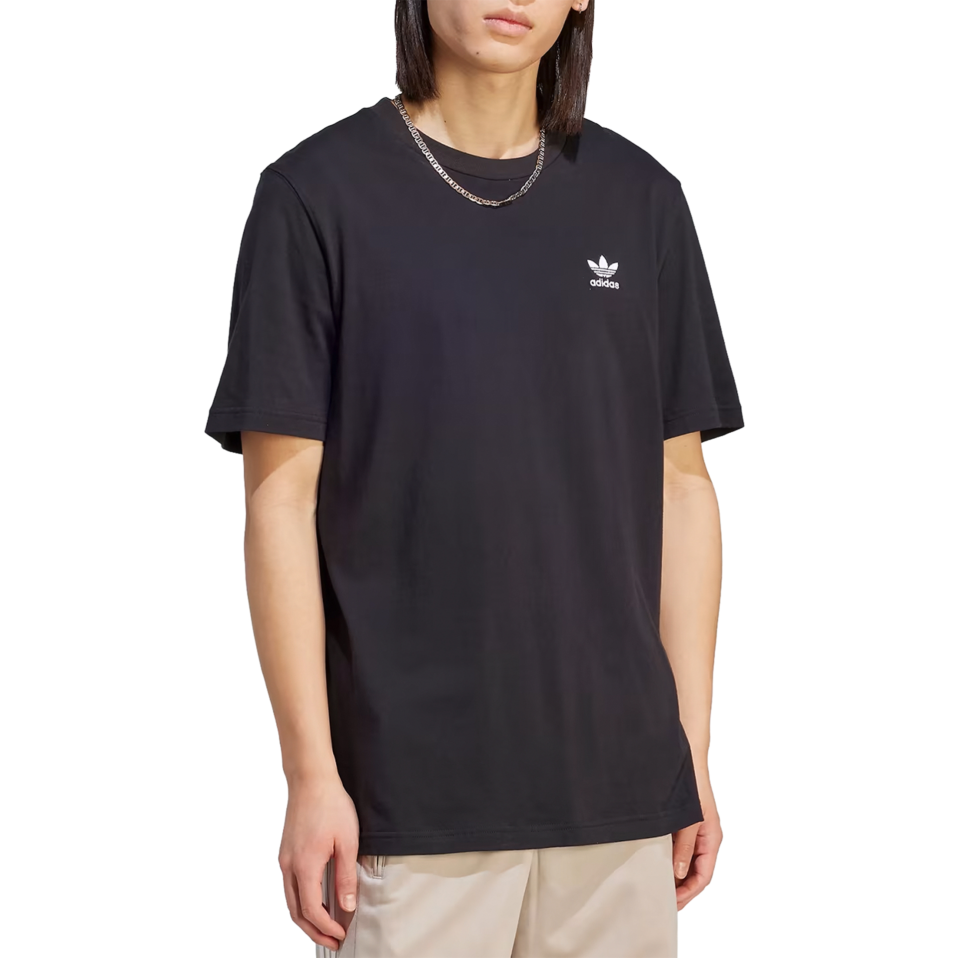 Adidas T-shirt Essential Black / White