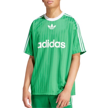 T-shirt Adidas T-shirt Adicolor Poly T Green/white