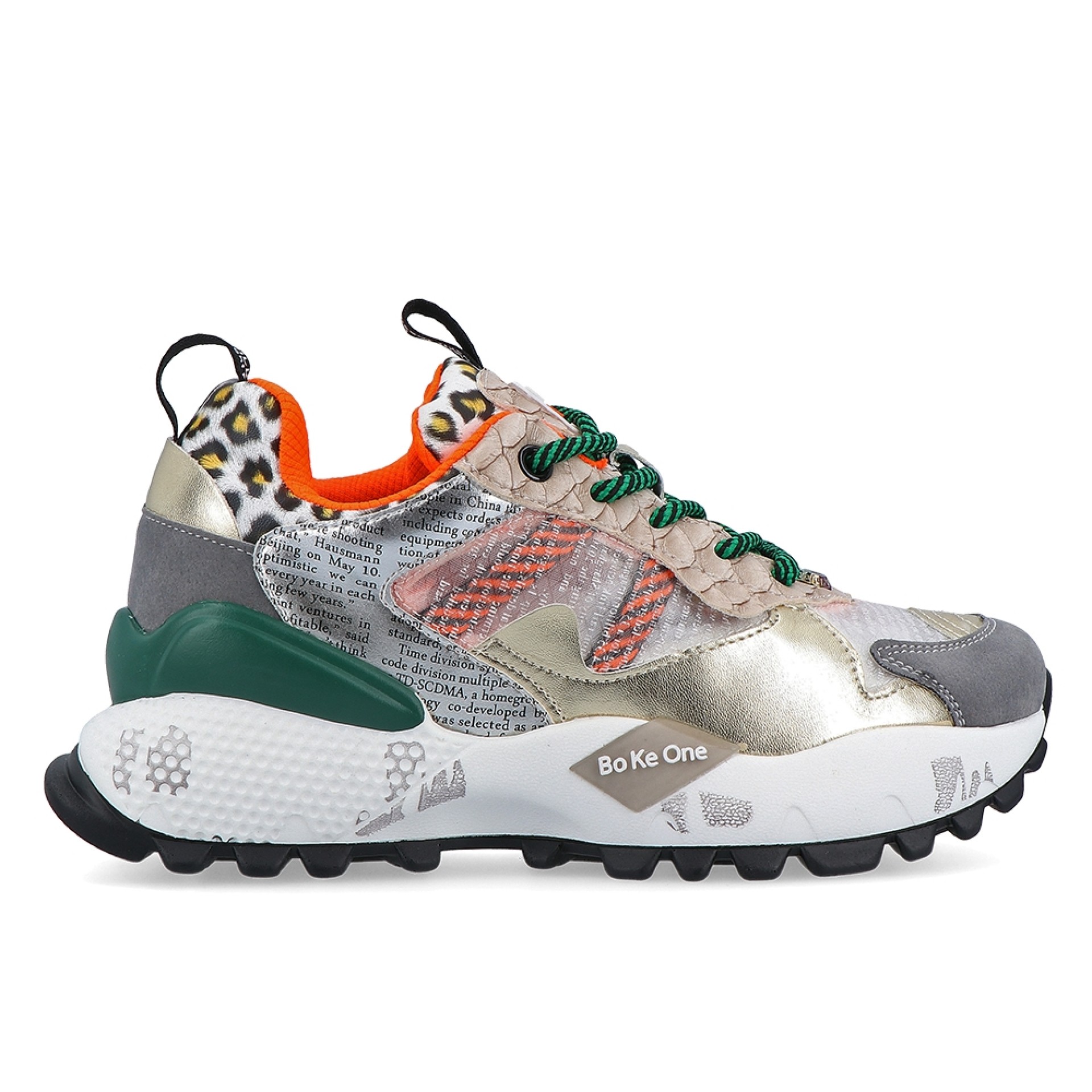 Exé Sneaker Em Beige