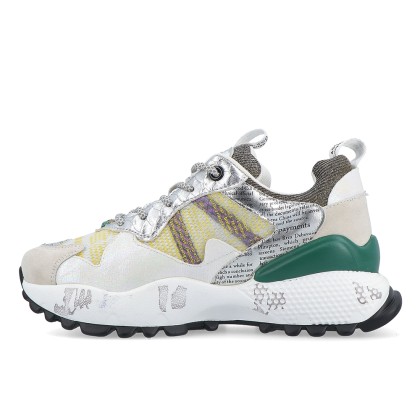 Exé Sneaker Em Silver Exé Sneaker Em Silver