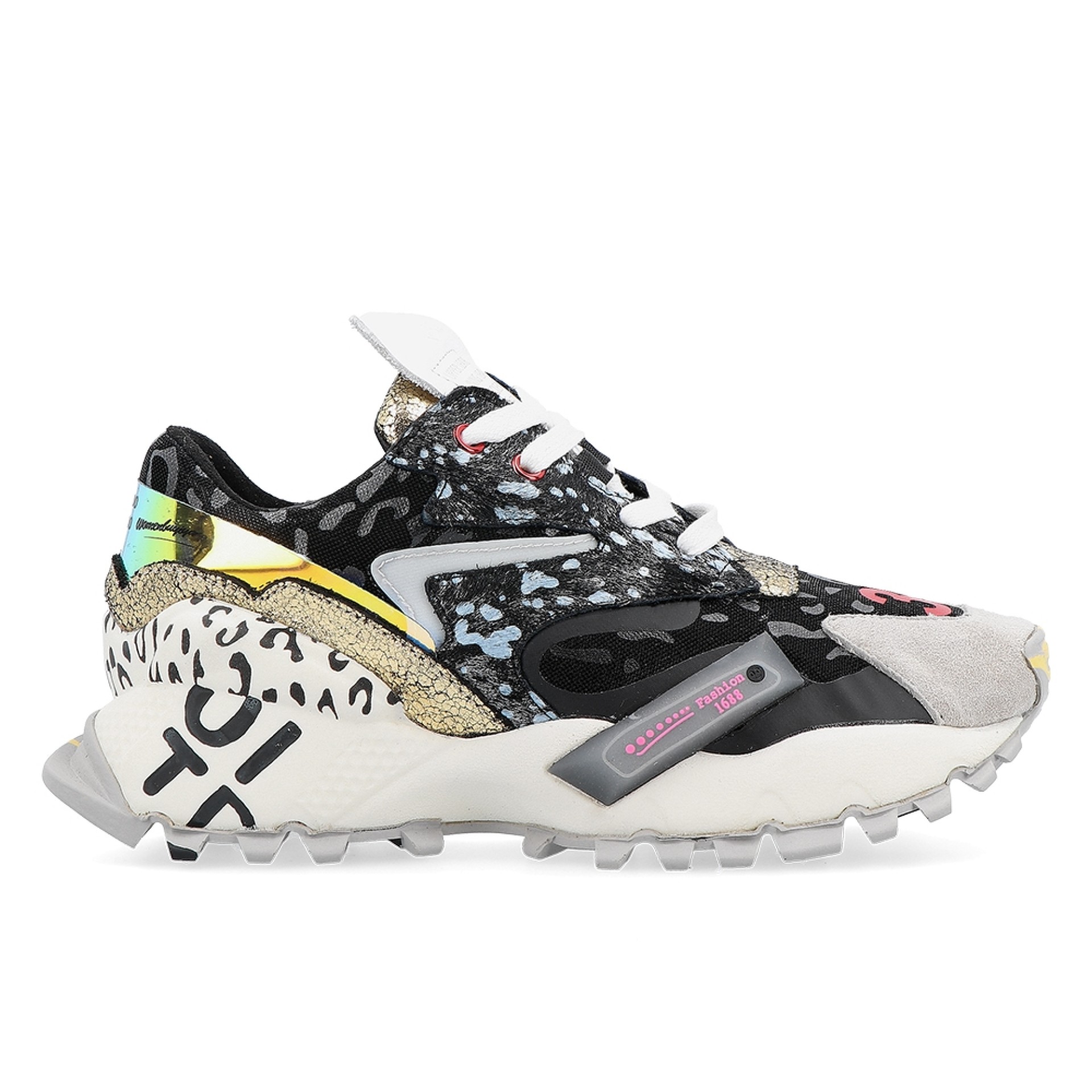 Exé Sneaker Pele Black Leather