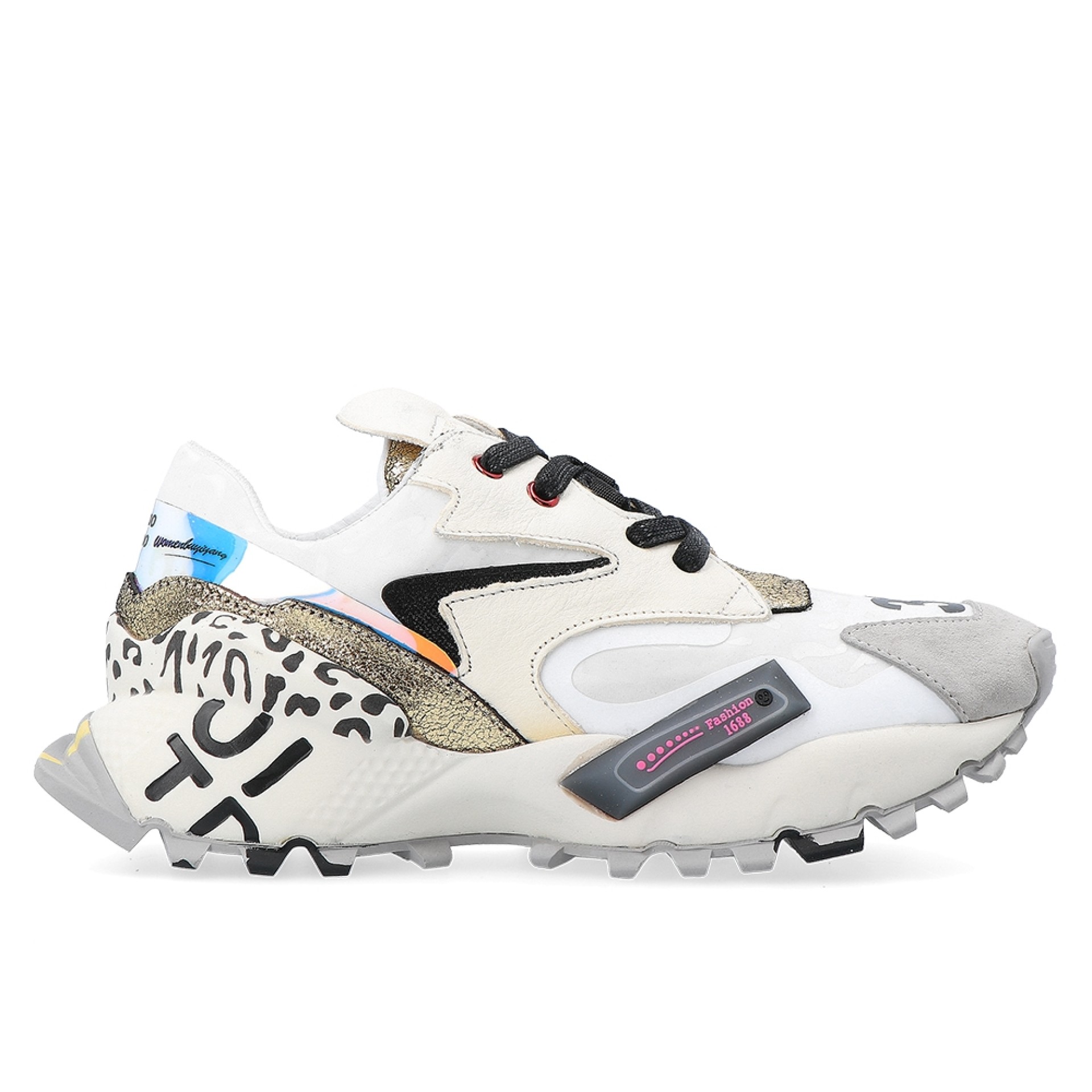 Exé Sneaker Pele White Leather