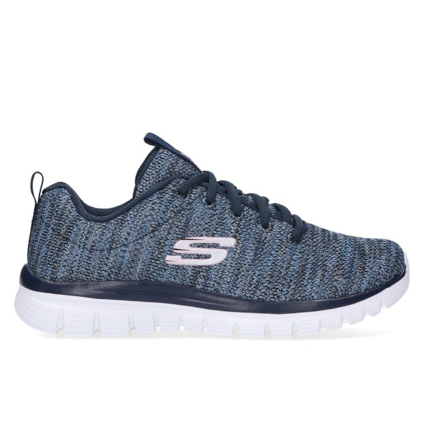 Sapatilha Skechers Graceful - Twisted Navy/blue