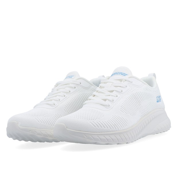 Skechers Bobs Squad Chaos Face Off White