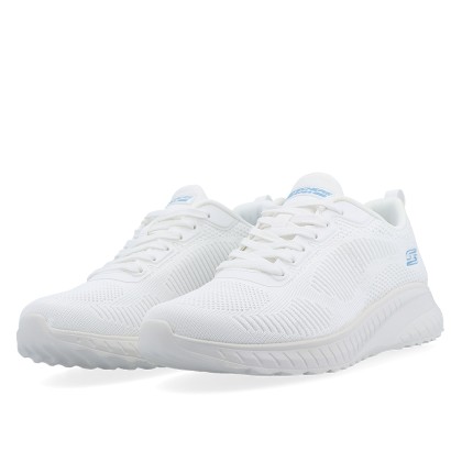 Skechers Bobs Squad Chaos Face Off White