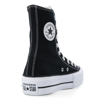 Converse All Star Ctas Platform X-hi Black/white/black Converse All Star Ctas Platform X-hi Black/white/black