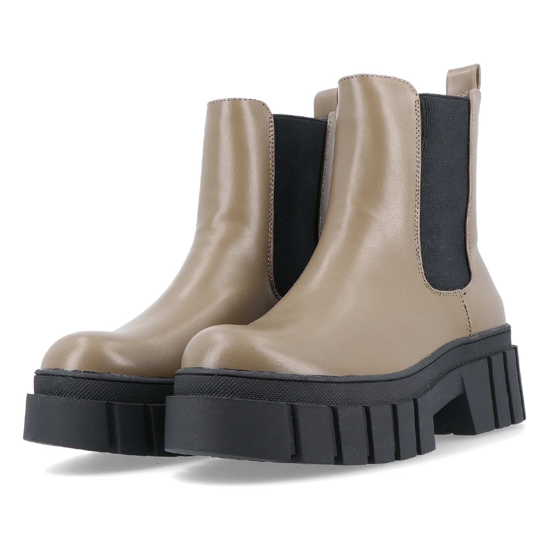 Only Baiza-1 Pu Chunky Boot Green Olive