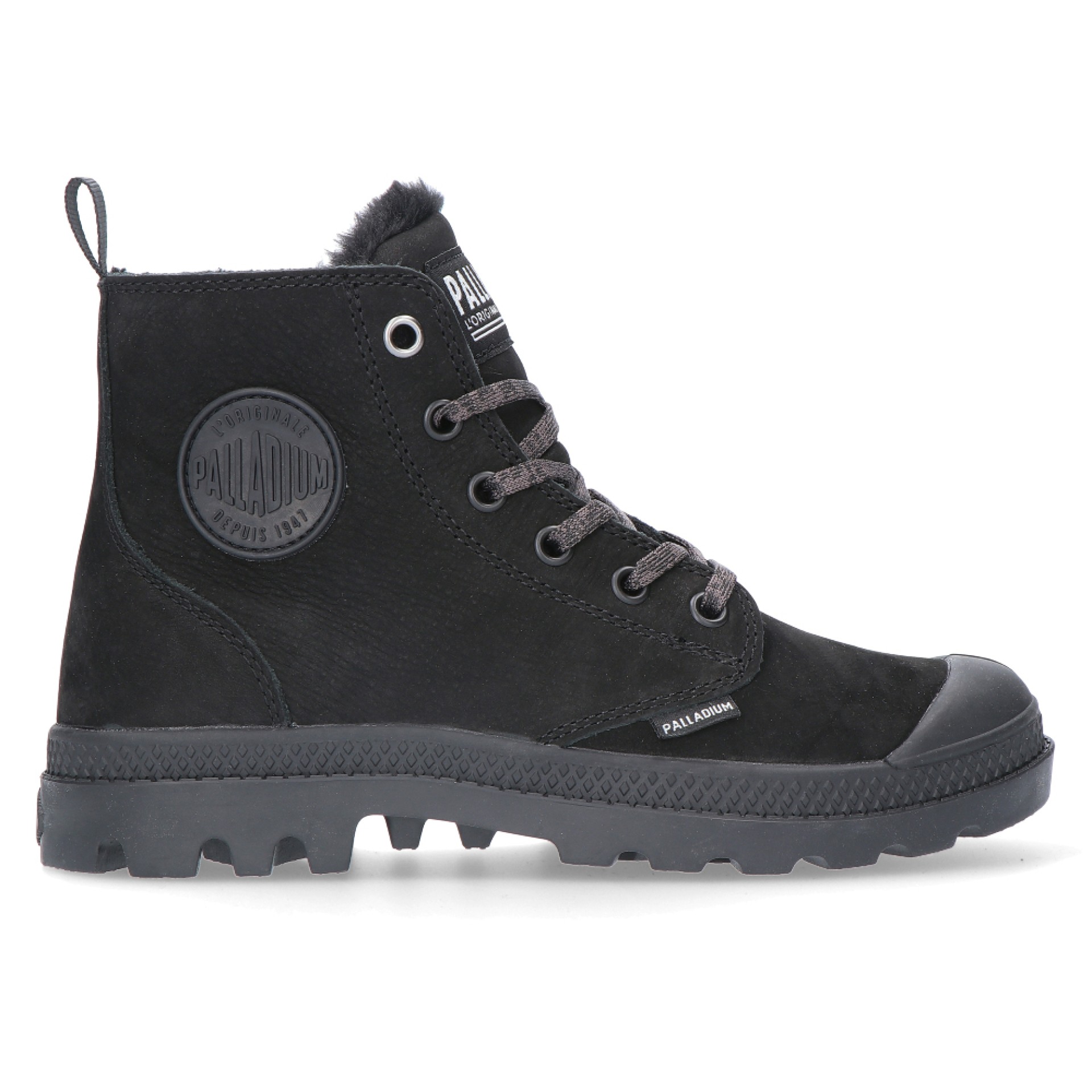 Palladium Pampa Hi Z Wl W Black Black