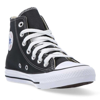 Converse Ct Hi Leather Black/white Converse Ct Hi Leather Black/white