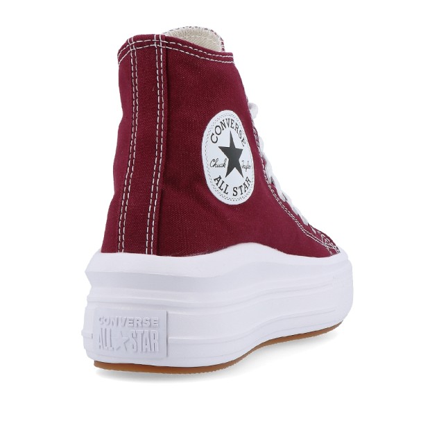 Converse Ctas Move Hi Dark Beetroot/white