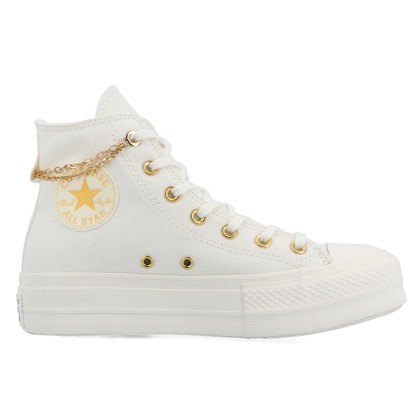 Sapatilha Converse Ctas Lift Hi Egret/thriftshop Yel