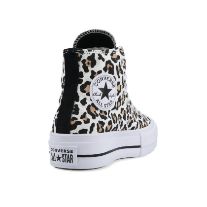 Converse All Star Ctas Lift Hi White/black Converse All Star Ctas Lift Hi White/black