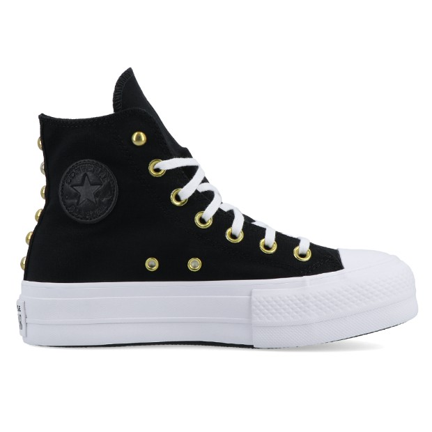 Sapatilha Converse All Star Ctas Lift Hi Black/white