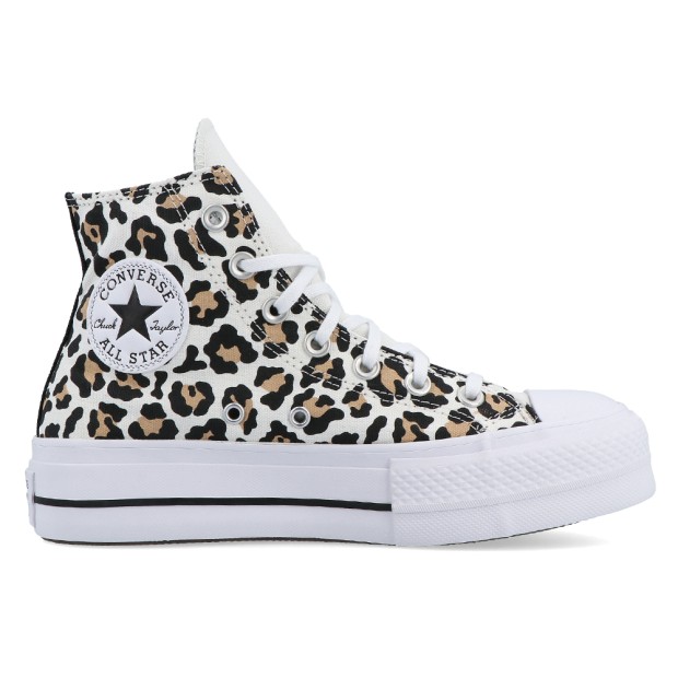 Sapatilha Converse All Star Ctas Lift Hi White/black