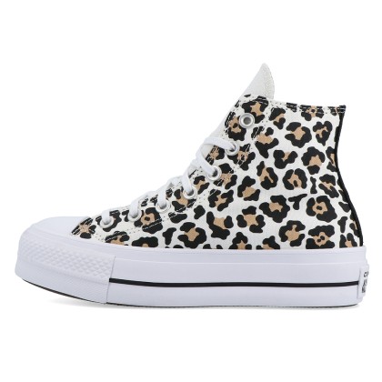 Converse All Star Ctas Lift Hi White/black Converse All Star Ctas Lift Hi White/black