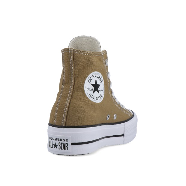 Converse All Star Ctas Lift Hi Trek Tan/wh