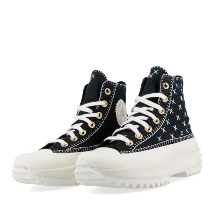 Converse Run Star Hike Hi Black/egret/gold