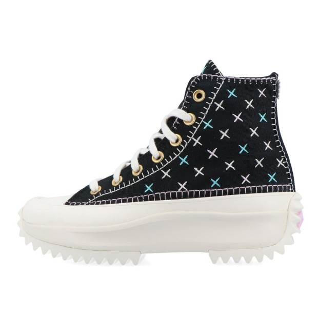 Converse Run Star Hike Hi Black/egret/gold
