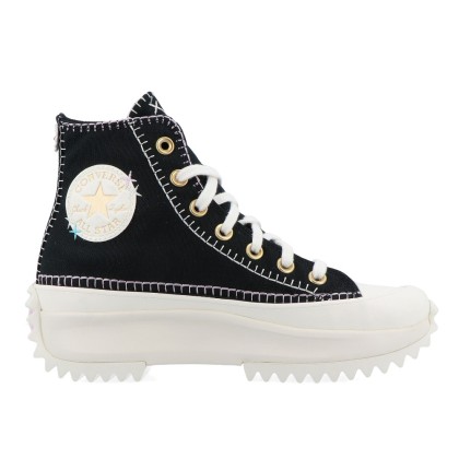 Sapatilha Converse Run Star Hike Hi Black/egret/gold