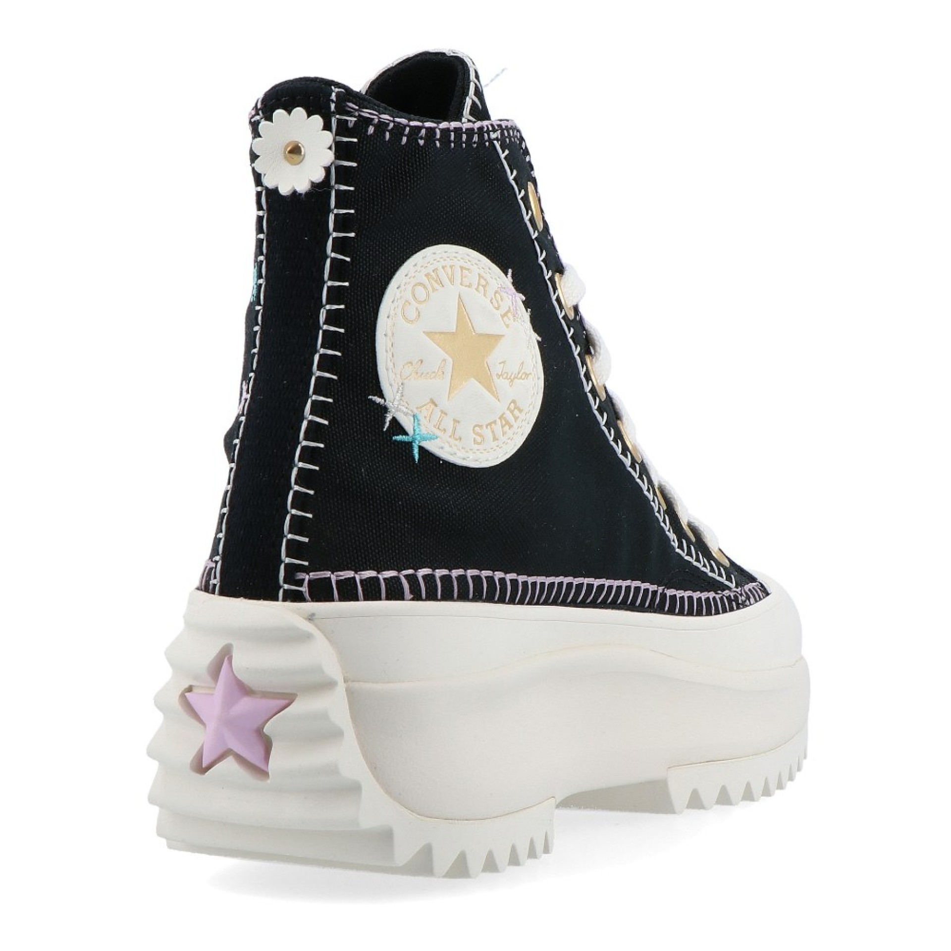 High Top All Star Run Star Hike Nere Converse Platform All Star