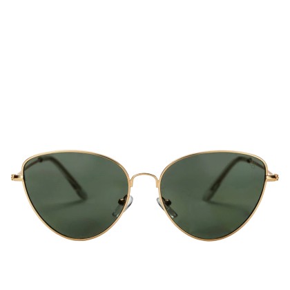 culos De Sol Chpo Oculos Brand Lisa  Gold Green